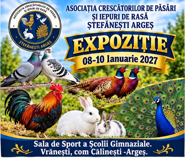 Afiș expoziție 08–10 Ianuarie 2027